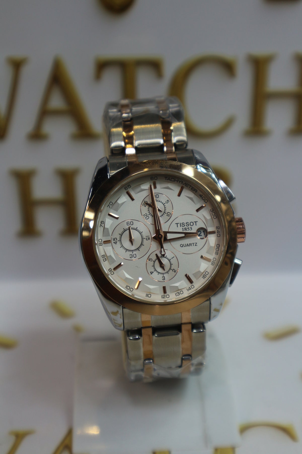Tissot Chronograph Quartz (Likely Tissot PRC 200 Series – based on design)