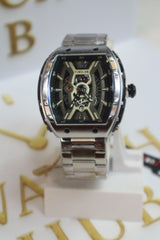 Tubular Model: Looks like a Skeleton Dial Analog Watch