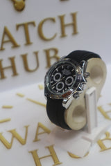 Rolex Cosmograph Daytona Set Description Black with SILVER sub-dials and hands