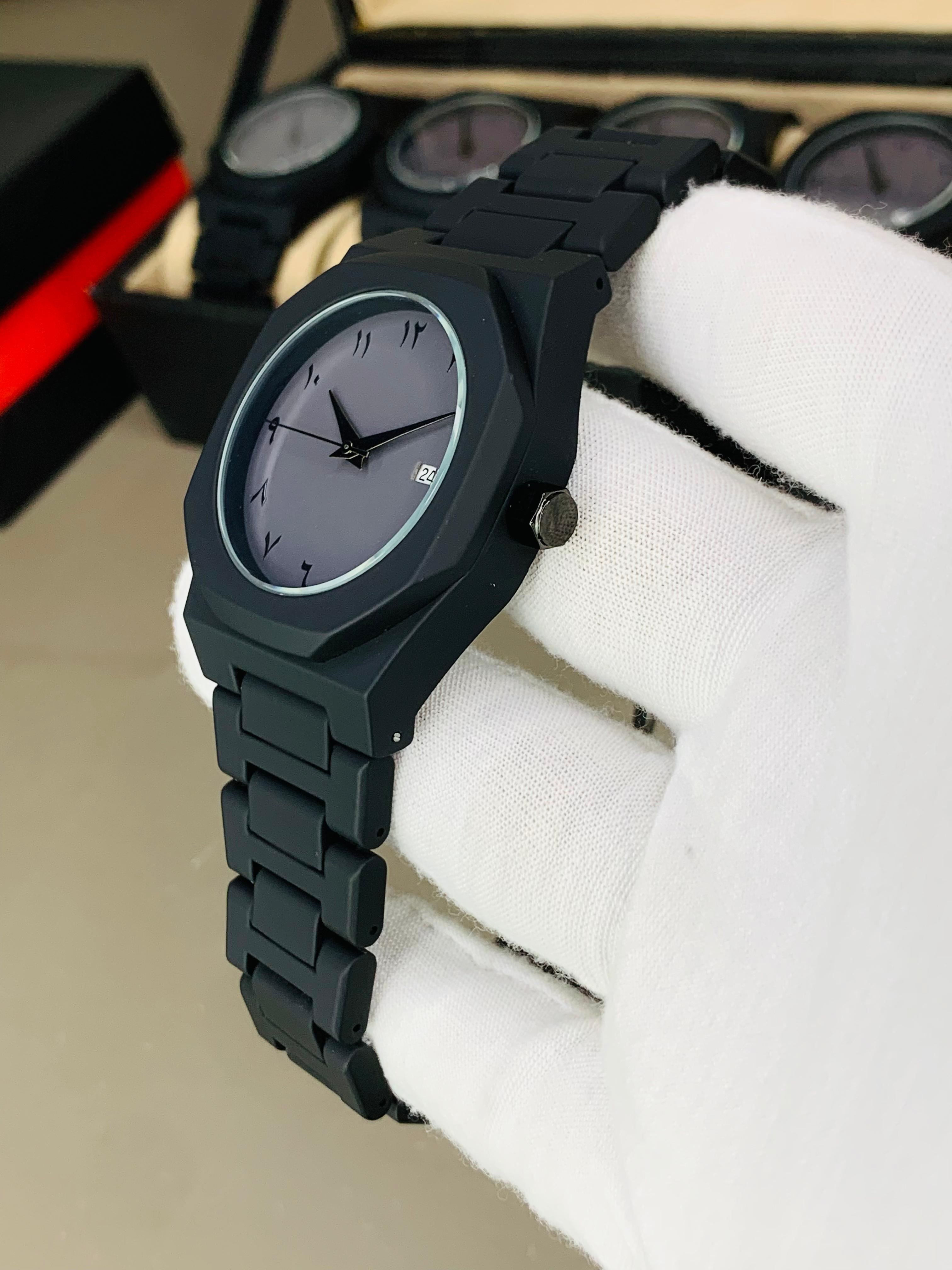 AURA MATELBlack Phantom – Arabic Dial Edition